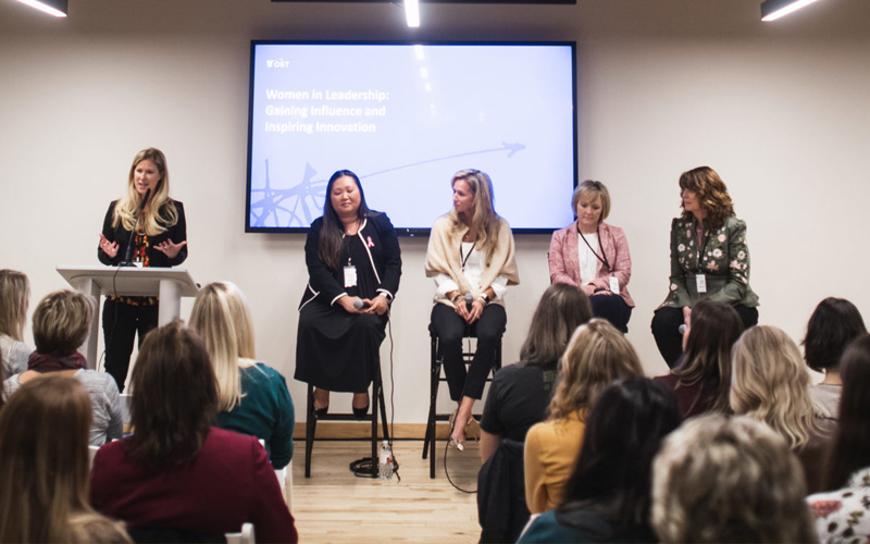 The Panelists at Twin Cities Startup Week Women in Leadership Panel