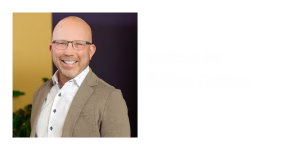 A photo of Allen Debes that says "written by Allen Debes."